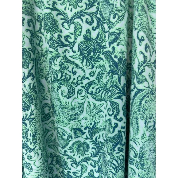 Intimately Free People Green Paisley Lightweight Print Emily‎ Slip Dress Size XS - Picture 4 of 7